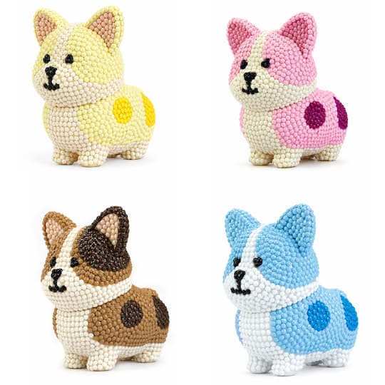 3.25" Dog Mystery Diamond Art Kit by Make Market®